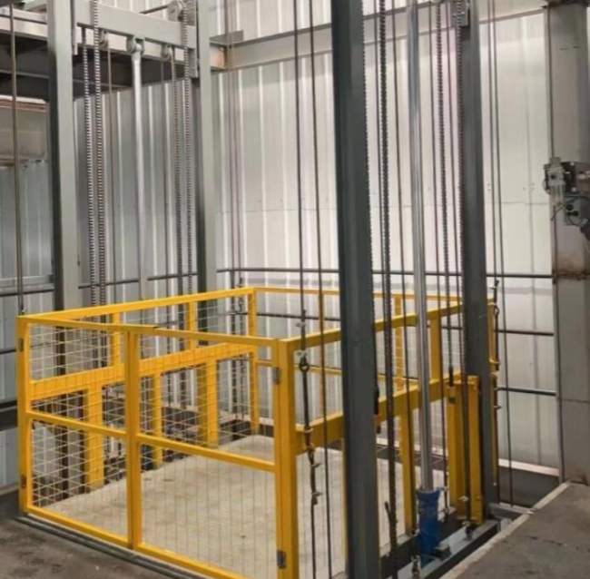 友谊导轨式升降机一般加工周期